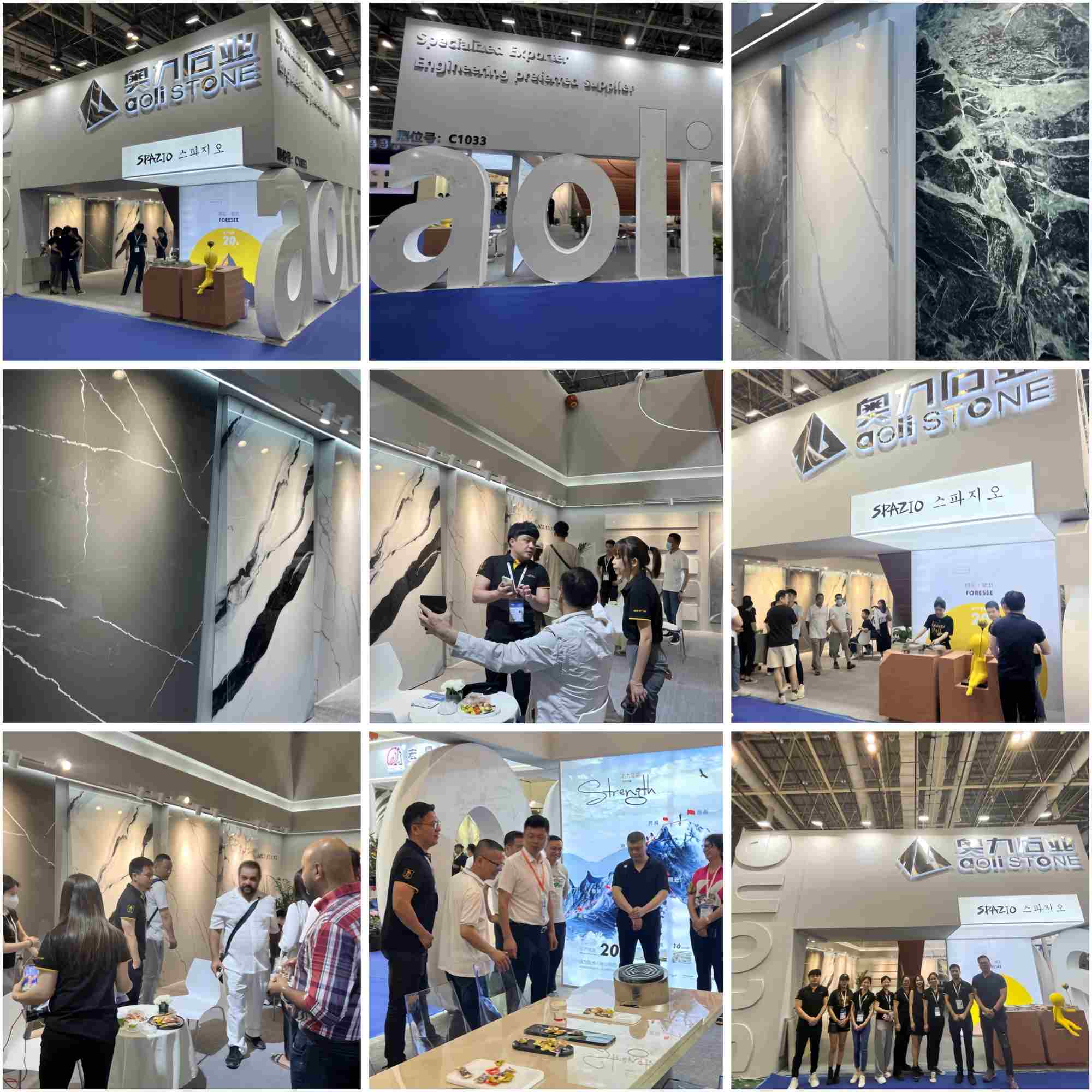 gracefull intertwining luxurious grey artificial marble design