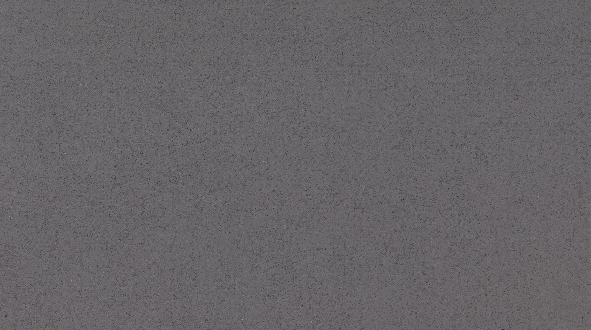 Grey artificial marble surface with uniform deep grey color