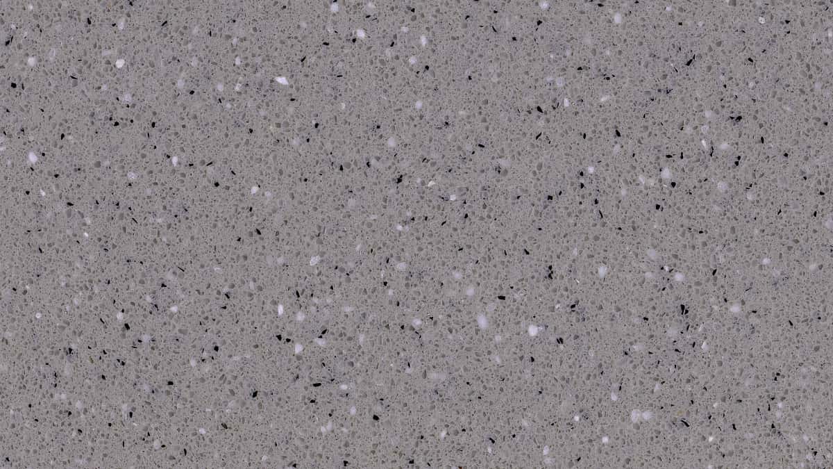 Close up of Island Grey artificial stone fine speckled texture