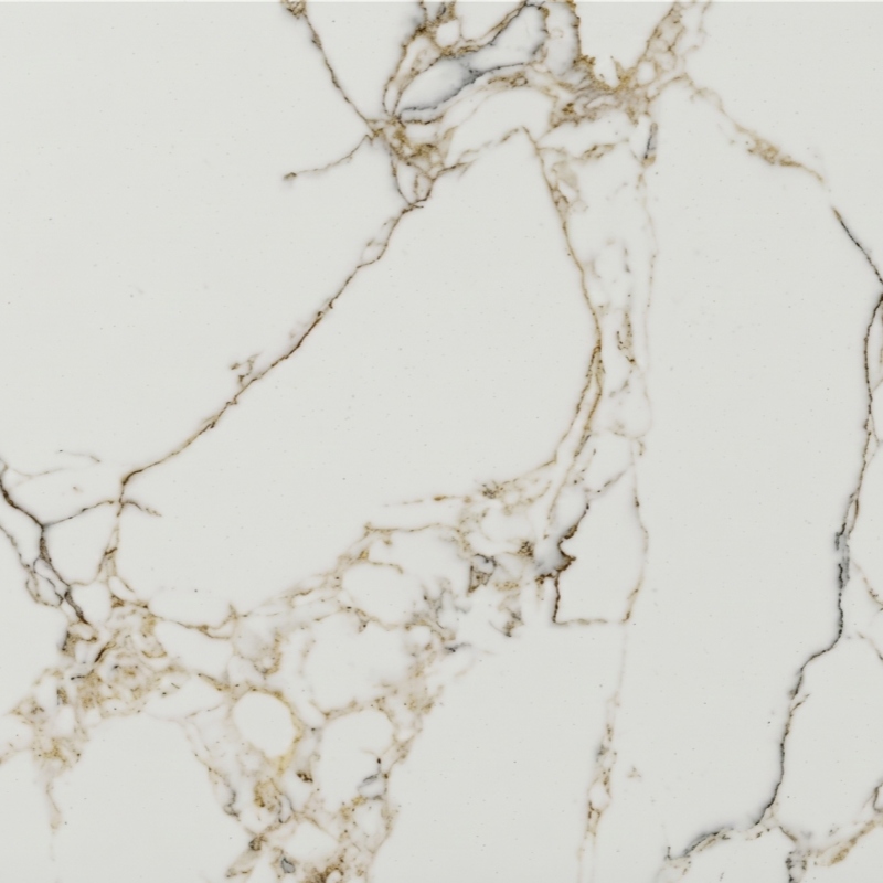 Large vein artificial marble tile made from Calacatta Gold Artificial Marble