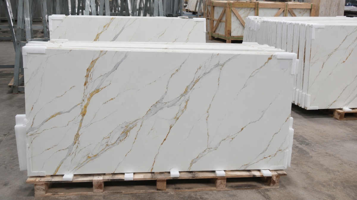 export-packing-printed-artificial-stone-slabs Export packing of printed artificial stone slabs for interior projects